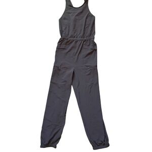 Patagonia Fleetwith Jumpsuit Womens Large Brown Stretch Hiking Travel